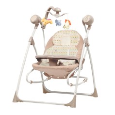 Крісло-гойдалка Carrello Nanny 3в1 CRL-0005 Beige Dot