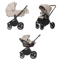 Коляска 3в1 Carrello Epica/G CRL-8511/1 Almond Beige