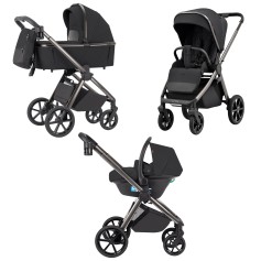 Коляска 3в1 Carrello Omega CRL-6535 Absolute Black