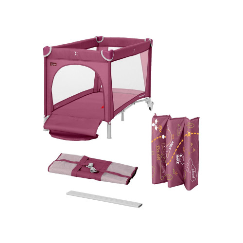 Манеж Carrello Piccolo+ CRL-11501/2 Chocolate Brown з подвійним дном — 4506 Манеж Carrello Piccolo+ CRL-11501/2 Chocolate Brown з подвійним дном — 4506