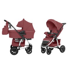 Коляска 2в1 Carrello Vista CRL-6506 Ruby Red