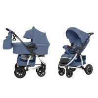 Коляска 2в1 Carrello Vista CRL-6506 Denim Blue