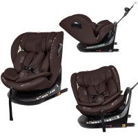 Автокресло Carrello Sirius 2.0 CRL-8809 Chocolate Brown i-Size 40-150 см ISOFIX, поворот, якорь