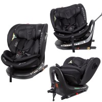 Автокресло Carrello Sirius 2.0 CRL-8809 Midnight Black i-Size 40-150 см ISOFIX, поворот, якорь