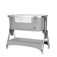 Дитяче ліжечко 2в1 Carrello Aria CRL-16402 Silver Grey