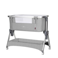 Дитяче ліжечко 2в1 Carrello Aria CRL-16402 Silver Grey