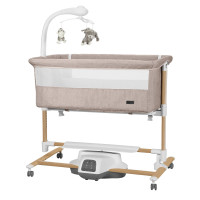 Детская кроватка 3в1 Carrello Bloom CRL-10304 Cream Beige Wooden