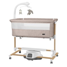 Дитяче ліжечко 3в1 Carrello Bloom CRL-10304 Cream Beige Wooden