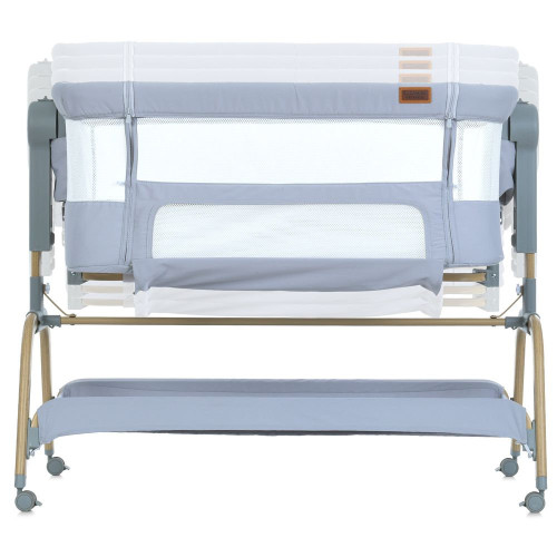 Дитяче ліжечко El Camino Intense ME 1180-W Grey — 15507