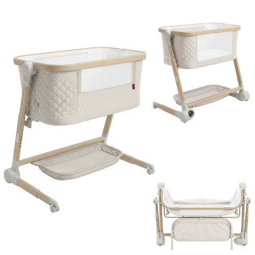 Дитяче ліжечко Carrello Salsa CRL-16507 Cremio Beige — 25032 Дитяче ліжечко Carrello Salsa CRL-16507 Cremio Beige — 25032