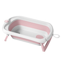 Ванночка складна з вкладишем для немовляти Carrello Mira CRL-17103 Blush Pink