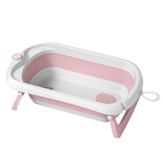 Ванночка складна з вкладишем для немовляти Carrello Mira CRL-17103 Blush Pink