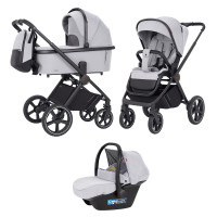 Коляска 3в1 Carrello Ultimo CRL-6519 Arctic Grey