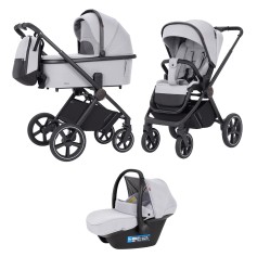 Коляска 3в1 Carrello Ultimo CRL-6519 Arctic Grey