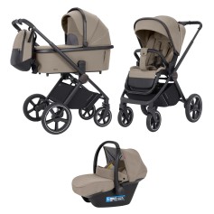 Коляска 3в1 Carrello Ultimo CRL-6519 Pearl Beige