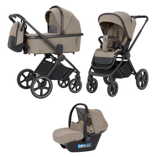 Коляска 3в1 Carrello Ultimo CRL-6519 Pearl Beige