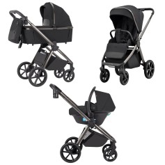 Коляска 3в1 Carrello Omega CRL-6535/1 Absolute Black