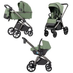 Коляска 3в1 Carrello Omega CRL-6535/1 Perfect Green