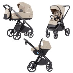 Коляска 3в1 Carrello Omega CRL-6545/1 Solar Beige