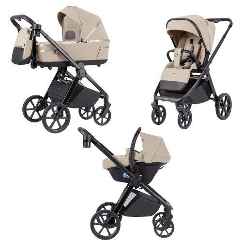 Коляска 3в1 Carrello Omega CRL-6545/1 Solar Beige