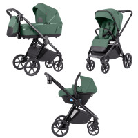 Коляска 3в1 Carrello Omega CRL-6545/1 Nove Green