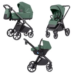 Коляска 3в1 Carrello Omega CRL-6545/1 Nove Green
