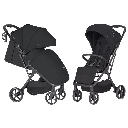 Прогулянкова коляска Carrello Nova Plus 2025 CRL-5524 Vinyl Black — 20445
