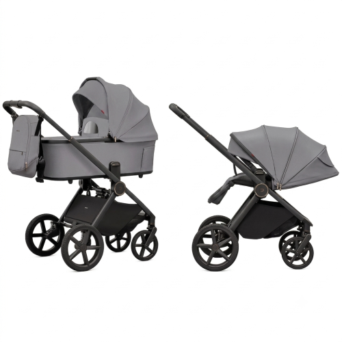 Коляска універсальна 2в1 Carrello Ultimo CRL-6701 Canyon Grey — 25749
