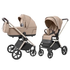 Коляска 2в1 Carrello Ultra CRL-6527 Floral Beige
