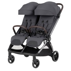 Прогулочная коляска для двойни Carrello Link CRL-6533 Cliff Grey