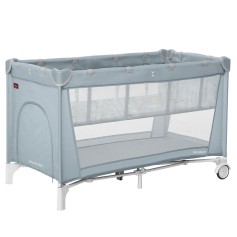 Манеж Carrello Piccolo+ Ash Grey с двойным дном (CRL-18102)
