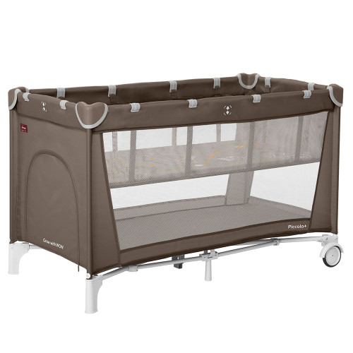 Манеж Carrello Piccolo+ Chocolate Brown з подвійним дном (CRL-18102)