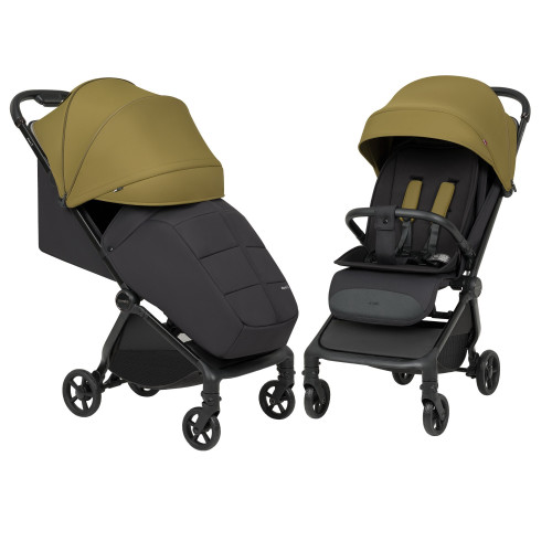 Прогулочная коляска Carrello Atom S CRL-5526 Antique Green