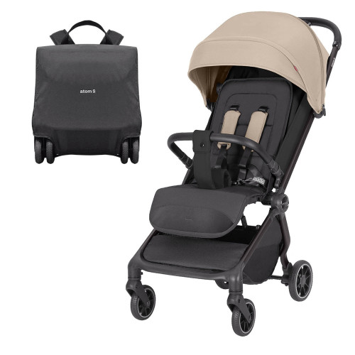 Прогулянкова коляска Carrello Atom S CRL-5526 Ceramic Beige