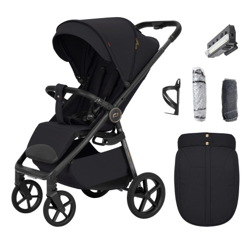 Прогулянкова коляска Carrello Bravo Carbon 2026 CRL-5530 Deep Black — 27665