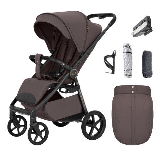 Прогулянкова коляска Carrello Bravo Carbon 2026 CRL-5530 Mineral Brown — 27666