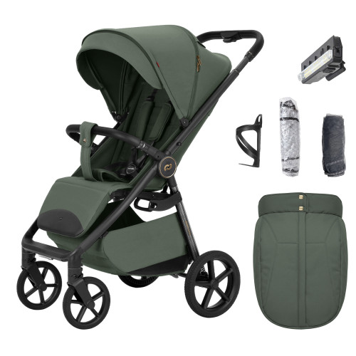 Прогулянкова коляска Carrello Bravo Carbon 2026 CRL-5530 Tropic Green — 27664