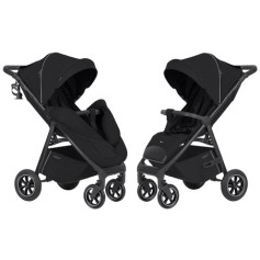 Коляска прогулянкова Carrello Bravo CRL-5512 NF Pure Black