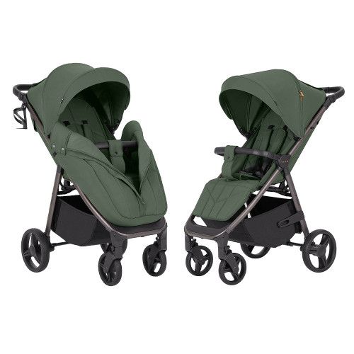 Прогулянкова коляска Carrello Bravo CRL-8512 PU Bergamot Green 2025 — 20415 Прогулянкова коляска Carrello Bravo CRL-8512 PU Bergamot Green 2025 — 20415