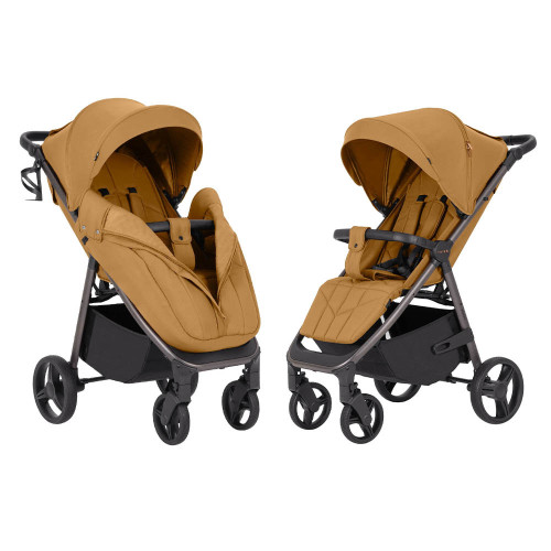Прогулянкова коляска Carrello Bravo CRL-8512 PU Mango Orange 2025 — 20413 Прогулянкова коляска Carrello Bravo CRL-8512 PU Mango Orange 2025 — 20413