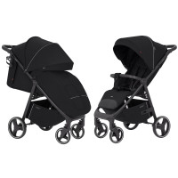 Прогулочная коляска Carrello Bravo CRL-8512 Pure Black 2025