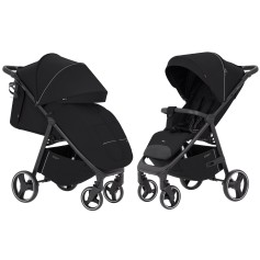 Прогулянкова коляска Carrello Bravo CRL-8512 Pure Black 2025