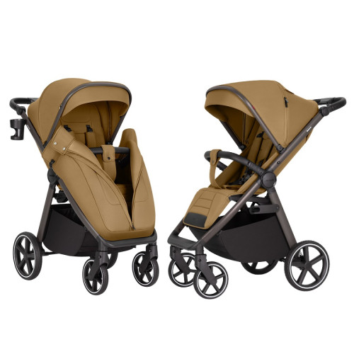 Коляска прогулянкова Carrello Bravo SL 2025 Deluxe CRL-5520 Copper Beige — 24592 Коляска прогулянкова Carrello Bravo SL 2025 Deluxe CRL-5520 Copper Beige — 24592