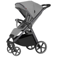 Коляска прогулочная Carrello Bravo SL 2025 Deluxe CRL-5520 Shuttle Grey