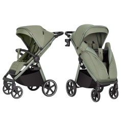 Прогулянкова коляска Carrello Bravo SL 2025 Deluxe CRL-5520 Mosaic Green