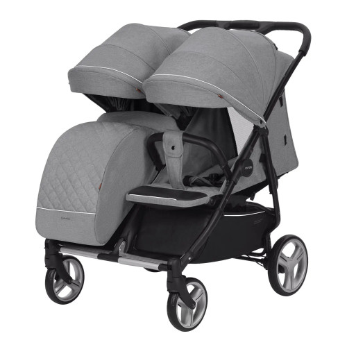Коляска 2в1 для двійні Carrello Connect CRL-5502/1 Ink Gray — 4421