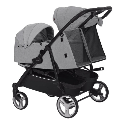 Коляска 2в1 для двійні Carrello Connect CRL-5502/1 Ink Gray — 4421
