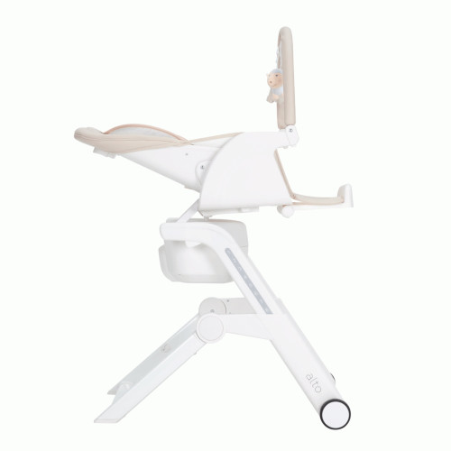 Cтільчик-гойдалка для годування Carrello Alto CRL-10307 Chrome Grey — 17519 Cтільчик-гойдалка для годування Carrello Alto CRL-10307 Chrome Grey — 17519