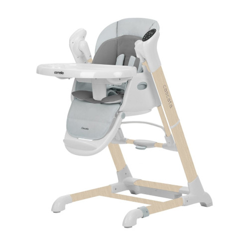 Стільчик для годування 3в1 Carrello Cascata CRL-10303 Ash Grey Wooden