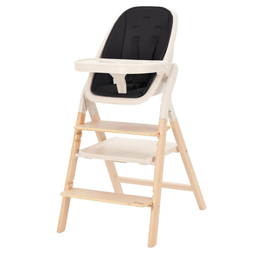 Стільчик для годування 4в1 з шезлонгом Carrello Ergo CRL-16701 Obsidian Black — 16596